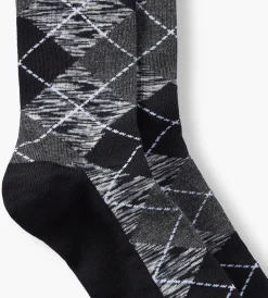 Tip Top Socks|Socks*Argyle Socks Black