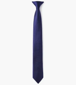 Bellissimo Ties*Boys Clip-On 14-inch Tie Black