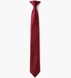 Bellissimo Ties*Boys Clip-On 10-inch Tie Black