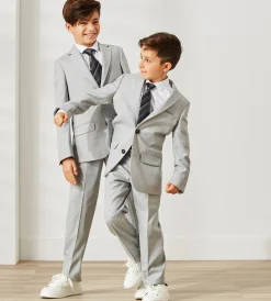 G Grafton Dress Pants|Dress Pants*Boys Solid Suit Pants Light grey