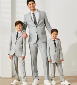 G Grafton Dress Pants|Dress Pants*Boys Solid Suit Pants Light grey