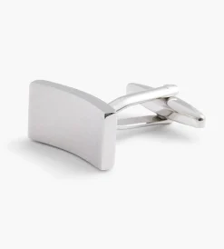 Tip Top Cuff Links & Tie Bars*Brushed Cuff Links