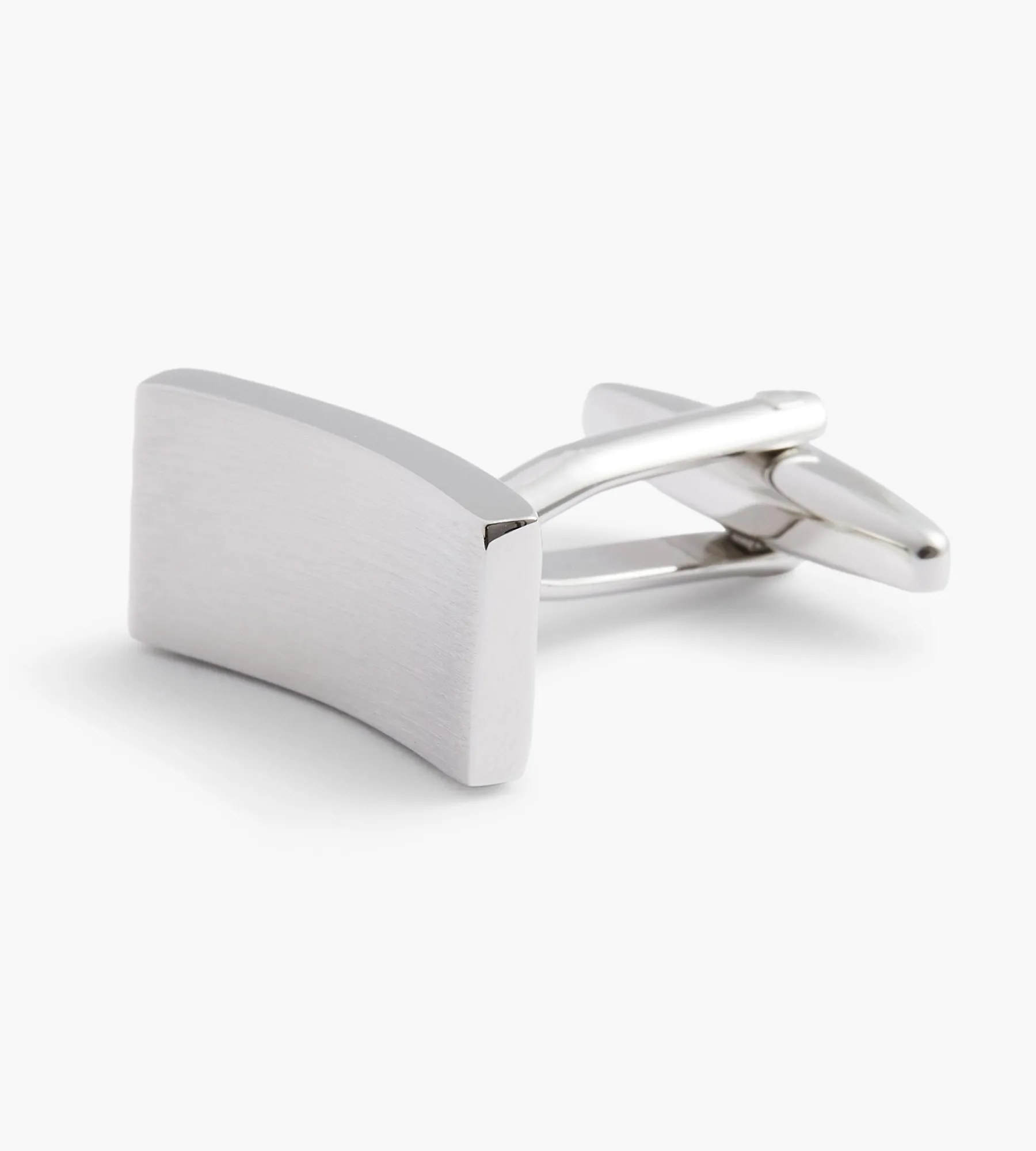 Tip Top Cuff Links & Tie Bars*Brushed Cuff Links