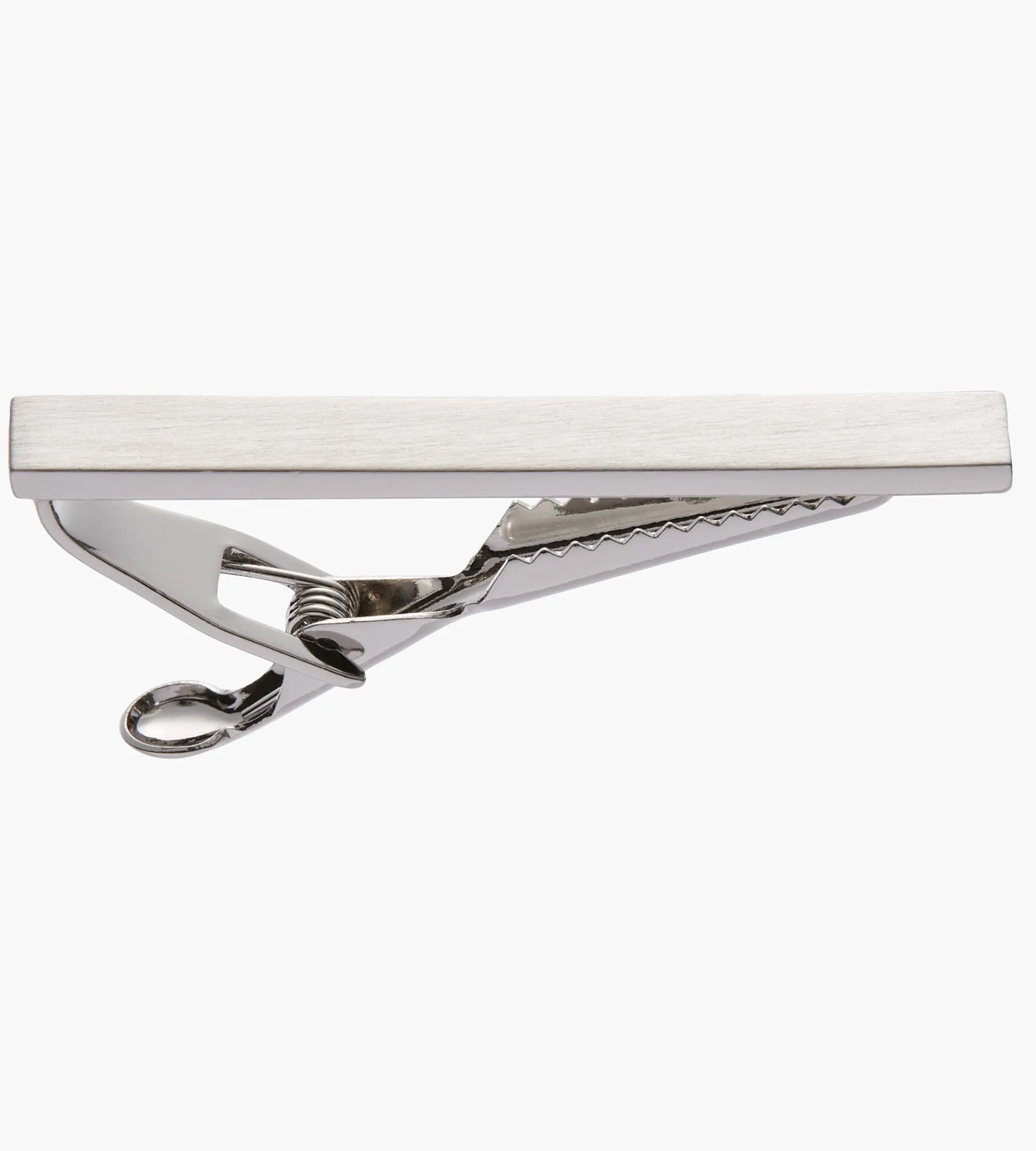 Tip Top Cuff Links & Tie Bars*Brushed Tie Bar