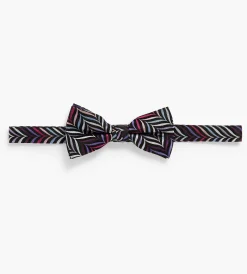 Grafton 1853 Bow Ties|Ties*Chevron Bow Tie Blue