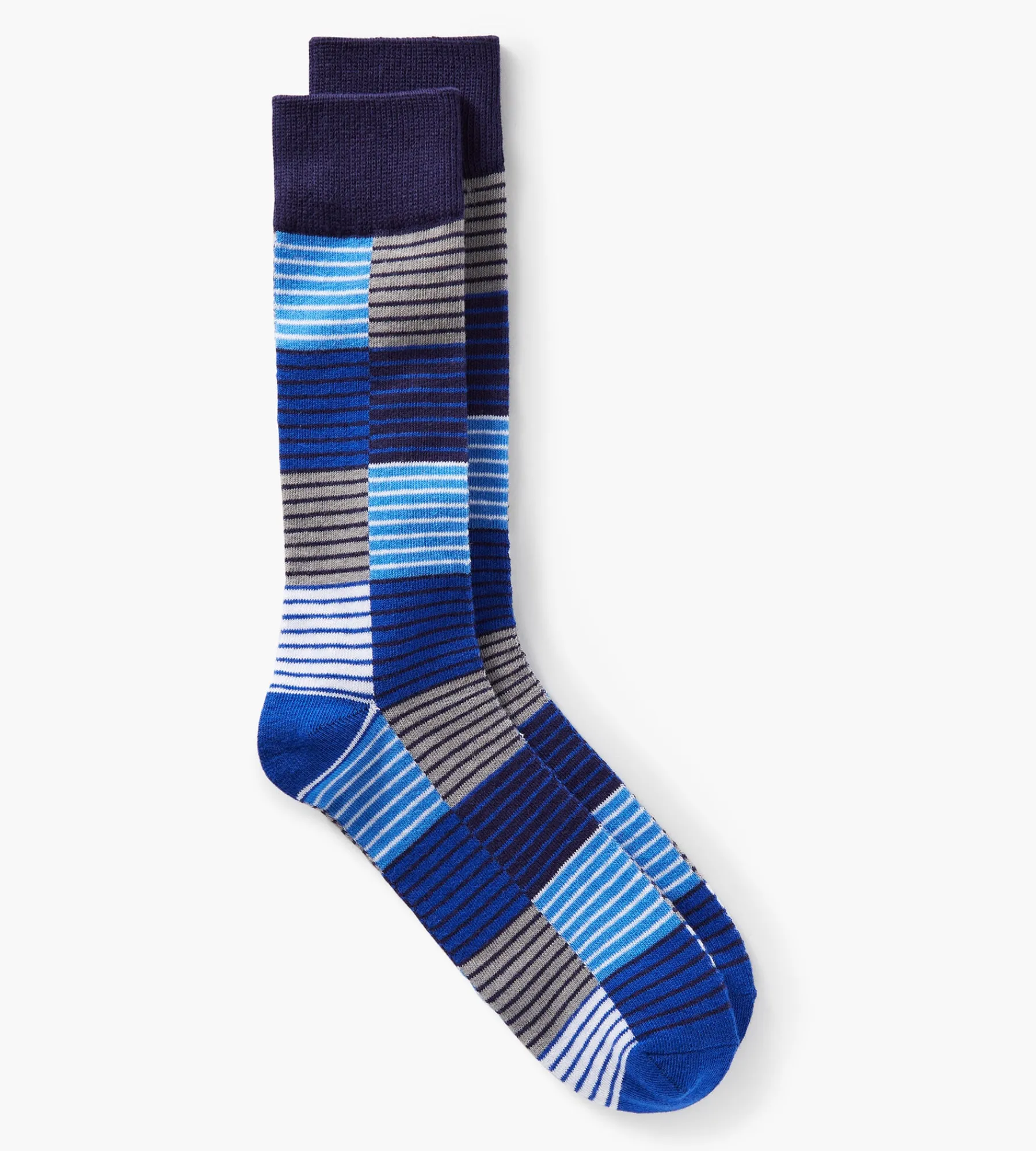 Tip Top Socks|Socks*Colourblock Socks Blue