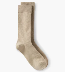 Tip Top Socks|Socks*Dashed Diamond Socks Wheat