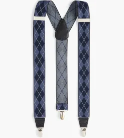 Bellissimo Belts & Suspenders|Belts & Suspenders*Diamond Pattern Suspenders