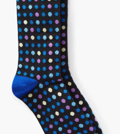 Tip Top Socks|Socks*Dot Socks Blue