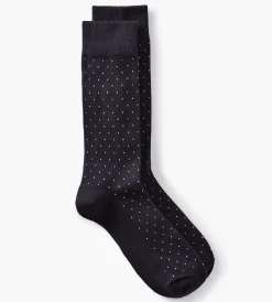Tip Top Socks|Socks*Dots Socks Black