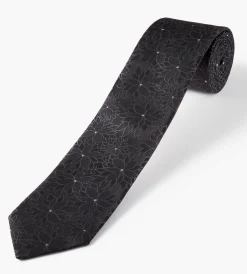 Bellissimo Ties*Floral Tie Black
