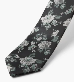 Bellissimo Ties*Floral Tie Black