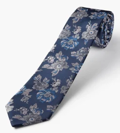 Bellissimo Ties*Floral Tie Black
