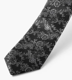 Bellissimo Ties*Floral Tie Black