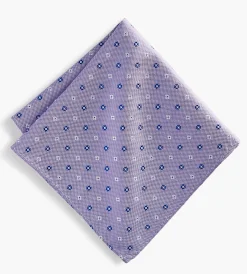 Grafton 1853 Pocket Squares*Geo Pocket Square Black
