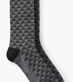 Tip Top Socks|Socks*Geo Socks Light purple