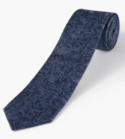 Hechter Paris Ties*Mid Floral Tie Black