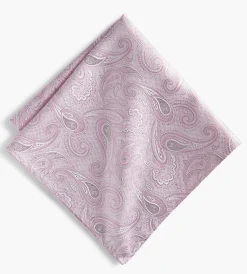 Grafton 1853 Pocket Squares*Mid Paisley Pocket Square Black