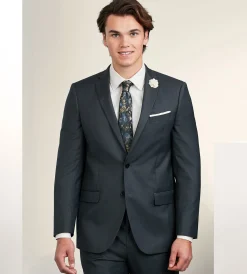 G Grafton Suit Separates*Modern Fit Solid Suit Black