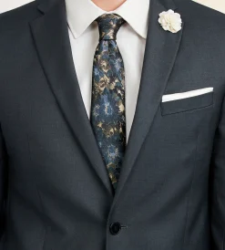 G Grafton Suit Separates*Modern Fit Solid Suit Black