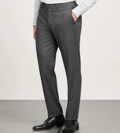 Hechter Paris Dress Pants|Dress Pants*Modern Fit 360° Stretch Suit Separate Pants Black