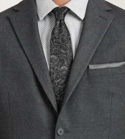 Hechter Paris Suit Separates*Modern Fit 360° Stretch Suit Black