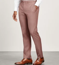 G Grafton Dress Pants|Dress Pants*Modern Fit Solid Suit Pants Dark rose