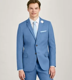 G Grafton Suit Separates*Modern Fit Denim Solid Suit