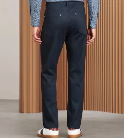 Hechter Paris Casual Pants*Modern Fit Five-Pocket 360 Stretch Knit Casual Pants Black