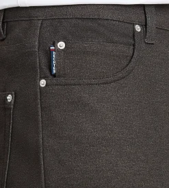 Hechter Paris Casual Pants*Modern Fit Five-Pocket 360° Stretch Knit Casual Pants Brown