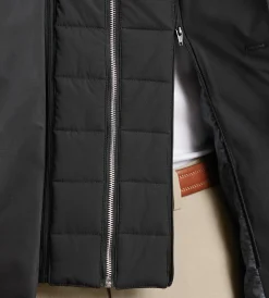 Hechter Paris Coats, Jackets & Vests|Coats, Jackets & Vests*Modern Fit Mac Coat with Removable Bib Black