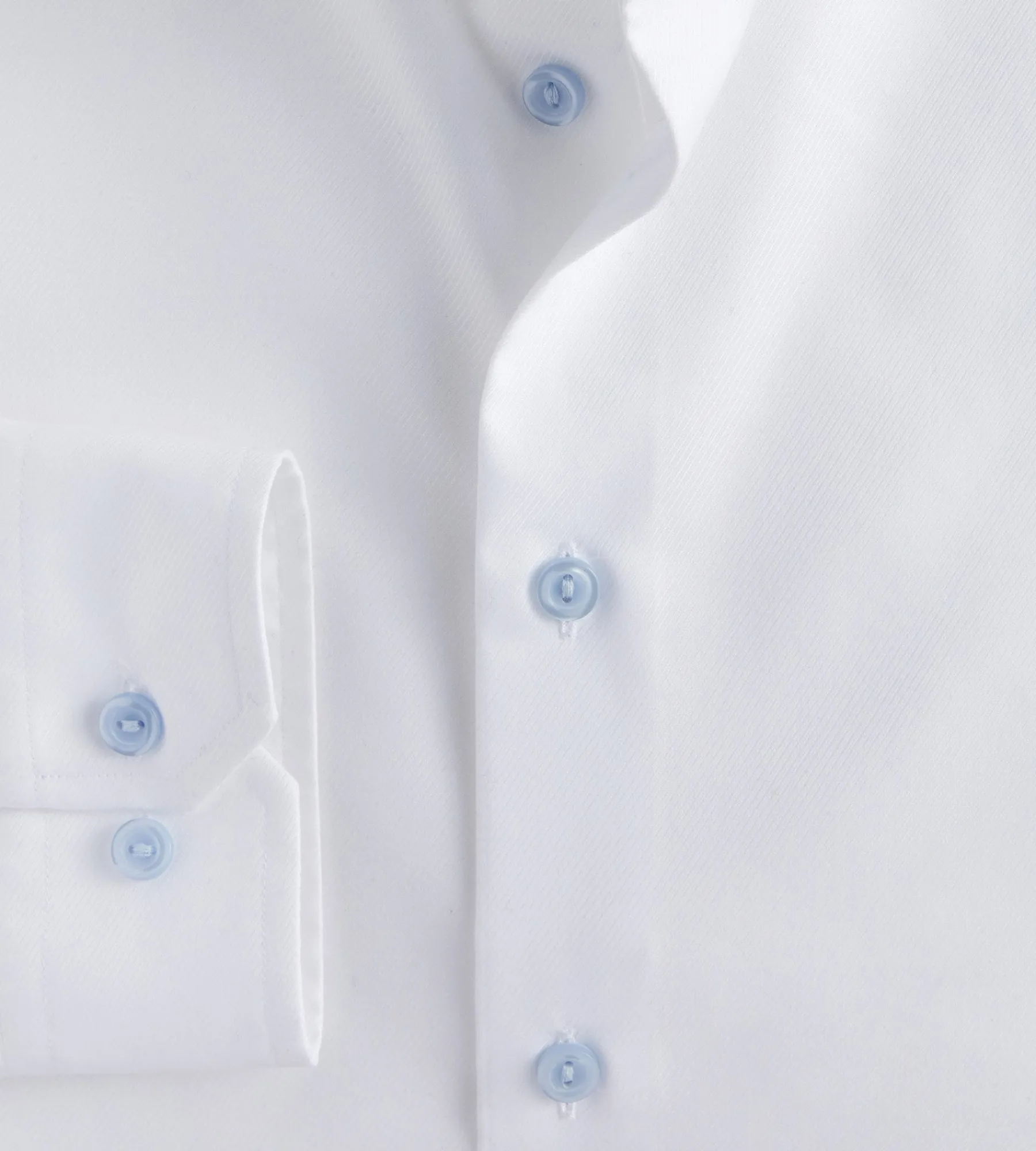 Grafton 1853 Dress Shirts*Modern Fit Non-Iron Dress Shirt Blue