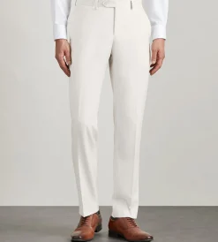 G Grafton Dress Pants|Dress Pants*Modern Fit Solid Suit Pants Off white