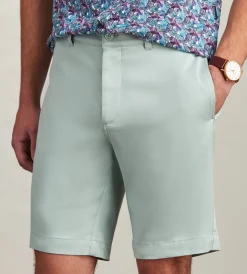 Hechter Paris Shorts*Modern Fit Performance Stretch Chino Shorts Blue