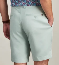 Hechter Paris Shorts*Modern Fit Performance Stretch Chino Shorts Blue