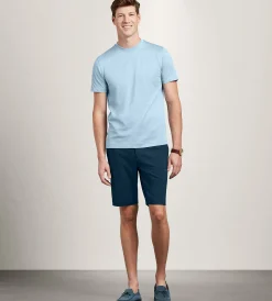 Hechter Paris T-Shirts*Modern Fit Short Sleeve Ultra-Luxe T-Shirt Light blue
