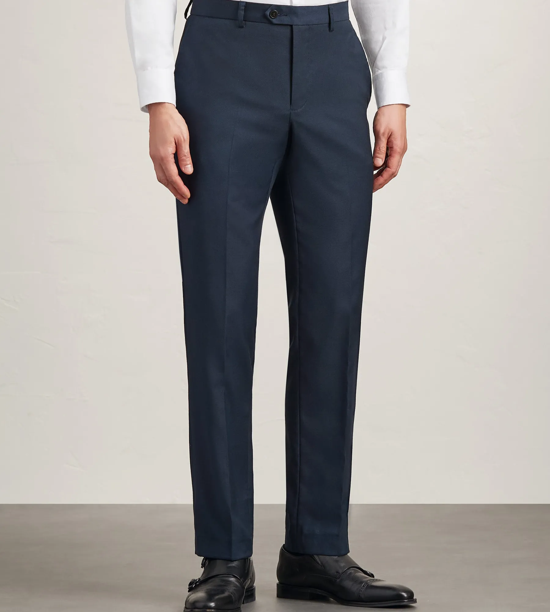 G Grafton Dress Pants|Dress Pants*Modern Fit Solid Suit Pants Black