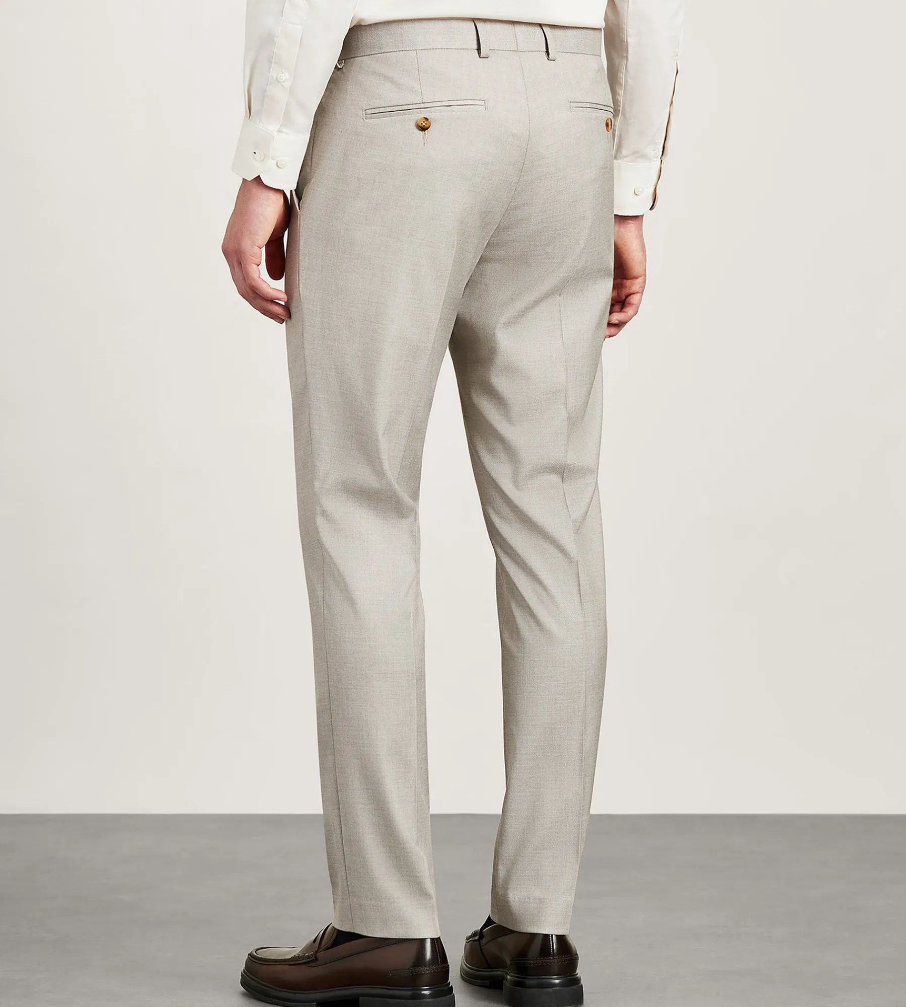 G Grafton Dress Pants|Dress Pants*Modern Fit Solid Suit Pants Tan