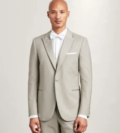 G Grafton Suit Separates*Modern Fit Tan Solid Tuxedo