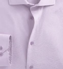 Grafton 1853 Dress Shirts*Modern Fit Ultra-Luxe Paisley Dress Shirt Lilac