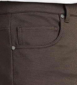 Jermyn & Bond Casual Pants*Modern Fit 4-Way Stretch 5-Pocket Pants Black