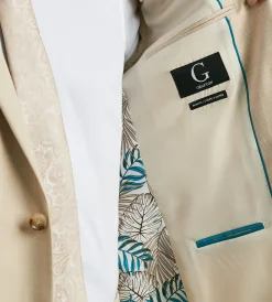 G Grafton Suit Separates*Modern Fit Wheat Solid Suit