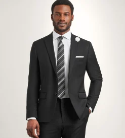 DKNY Suit Separates*Modern Fit Wool Suit Black