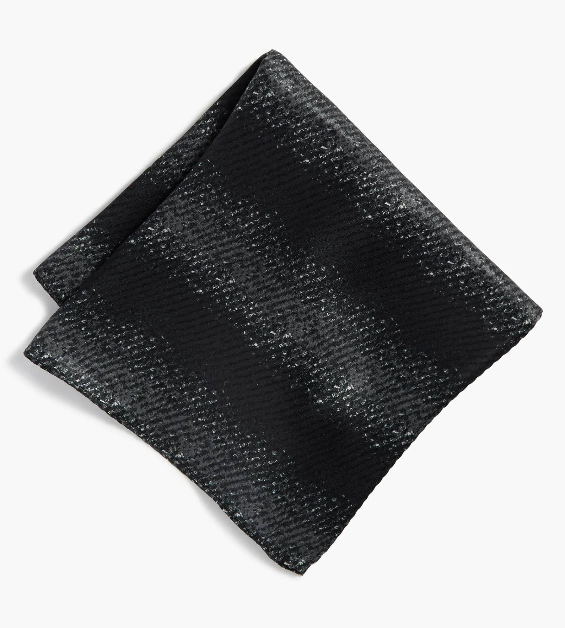 Bellissimo Pocket Squares*Ombre Pocket Square Black
