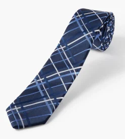 Bellissimo Ties*Plaid Tie Black
