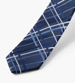 Bellissimo Ties*Plaid Tie Black