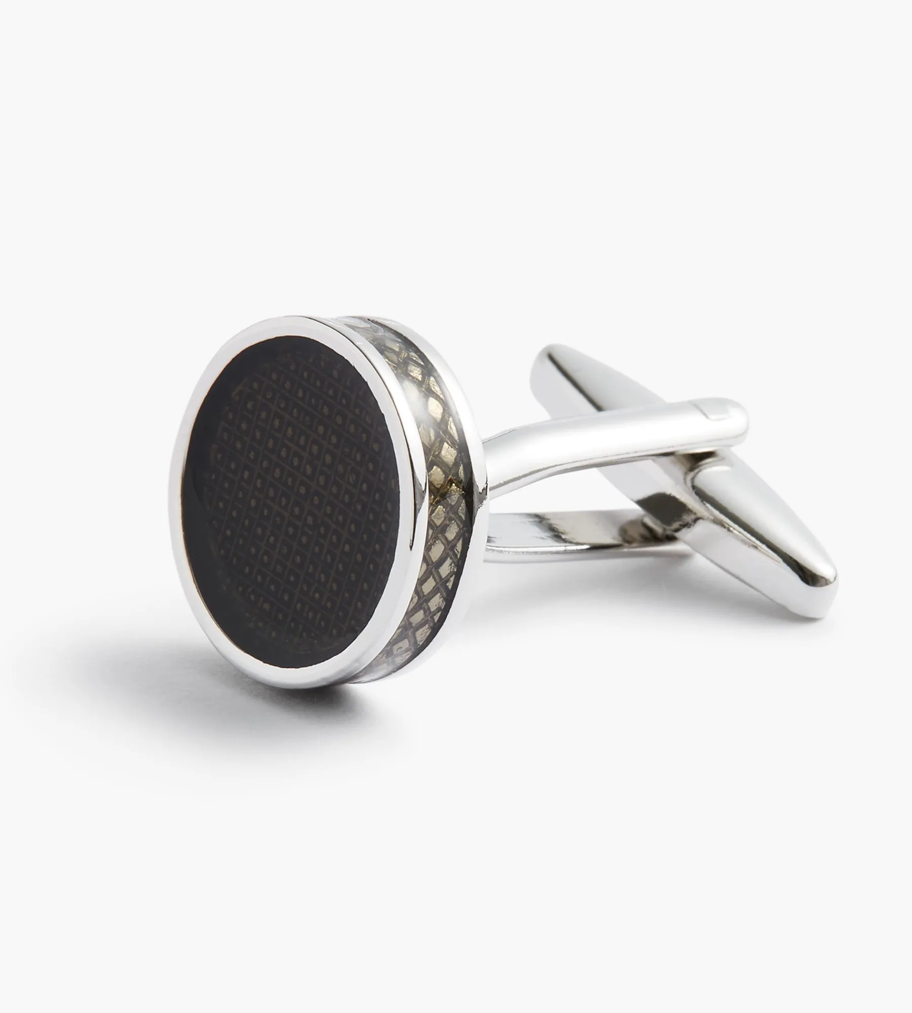 Tip Top Cuff Links & Tie Bars*Round Cuff Links
