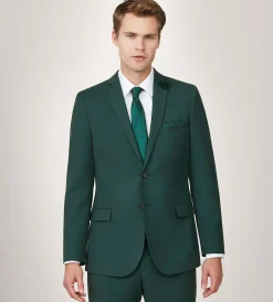 G Grafton Suit Separates*Slim Fit Forest Green Suit