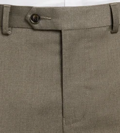 G Grafton Dress Pants|Dress Pants*Slim Fit Solid Suit Pants Brown