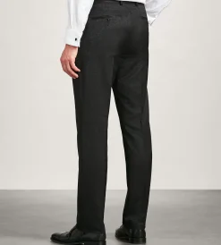 G Grafton Dress Pants|Dress Pants*Slim Fit Jacquard Tuxedo Pants Black